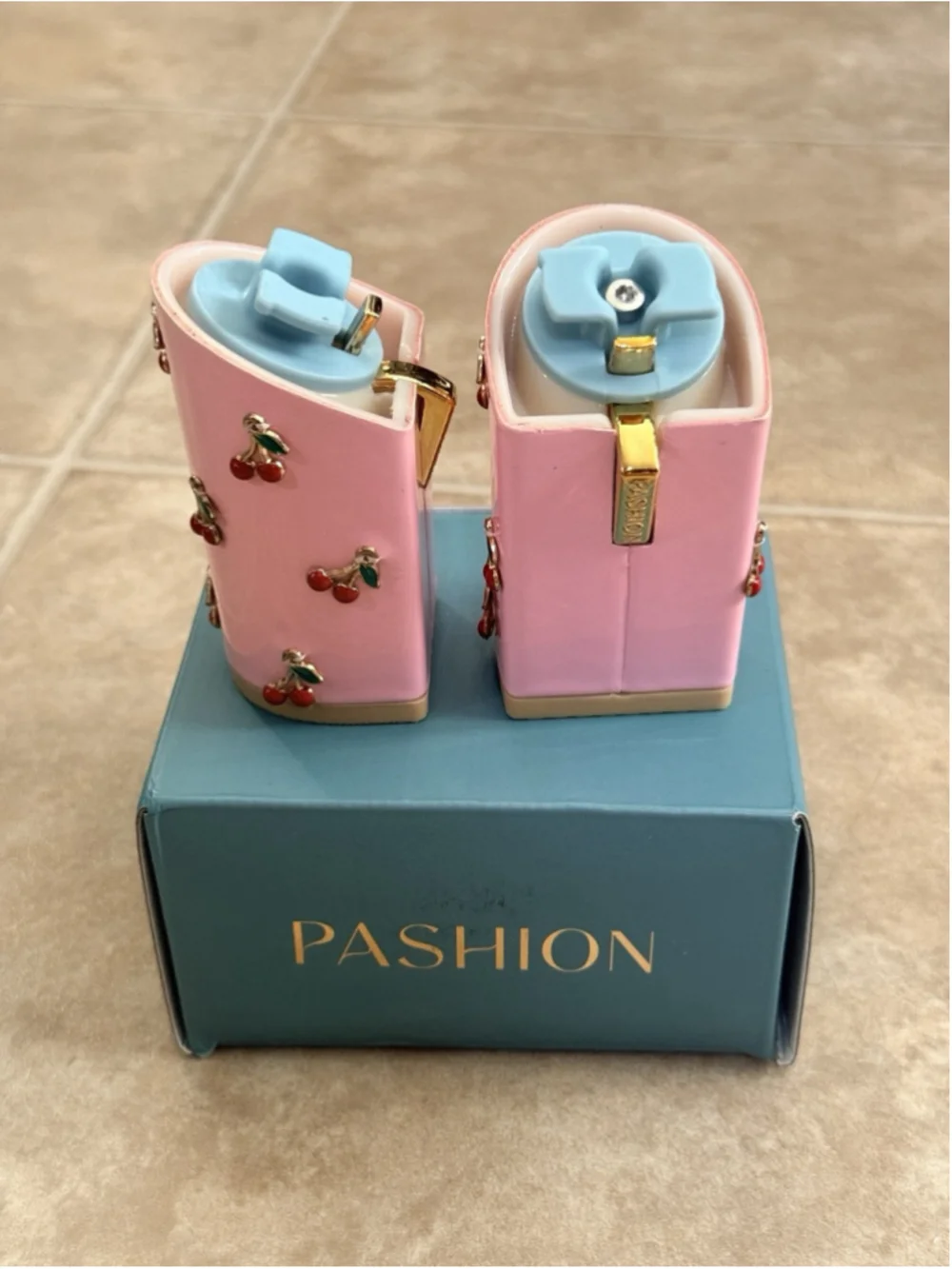 Pashion Footwear 4” pink